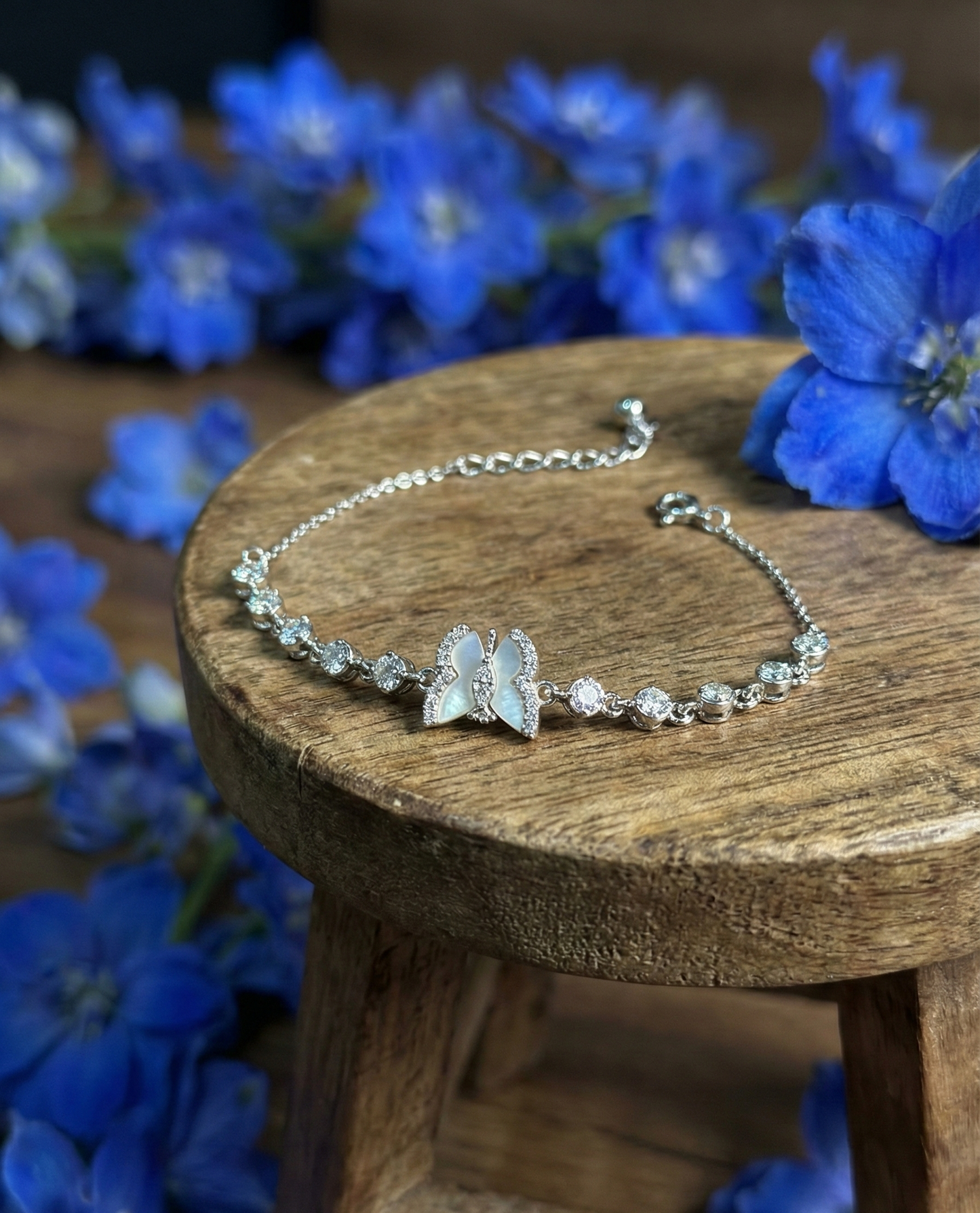 Silver Opal Skyfire Bracelet|RVB-38