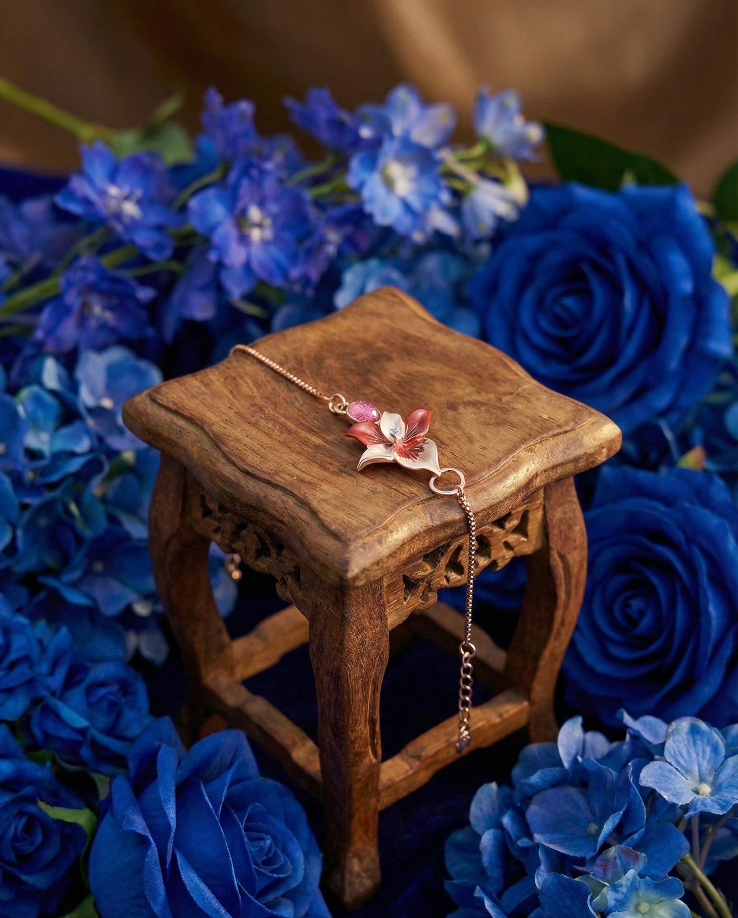 Silver Gracefall Bracelet|RVB-8