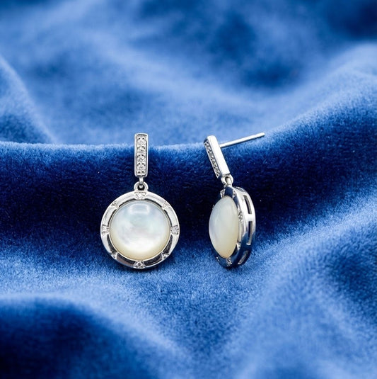 Silver Daisy Earrings | RVE-29