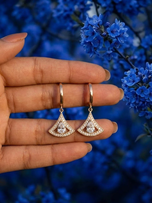 Rose Gold Opal Dream Earrings | RVE-07