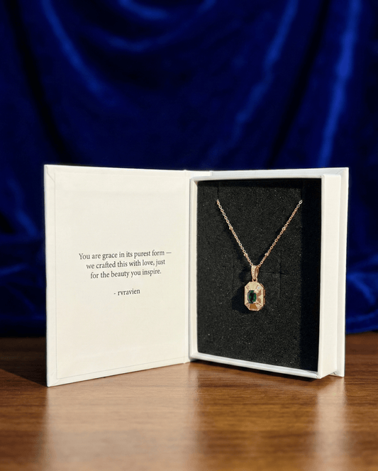 Golden Touch Crystal Dew Pendant | RVP-10