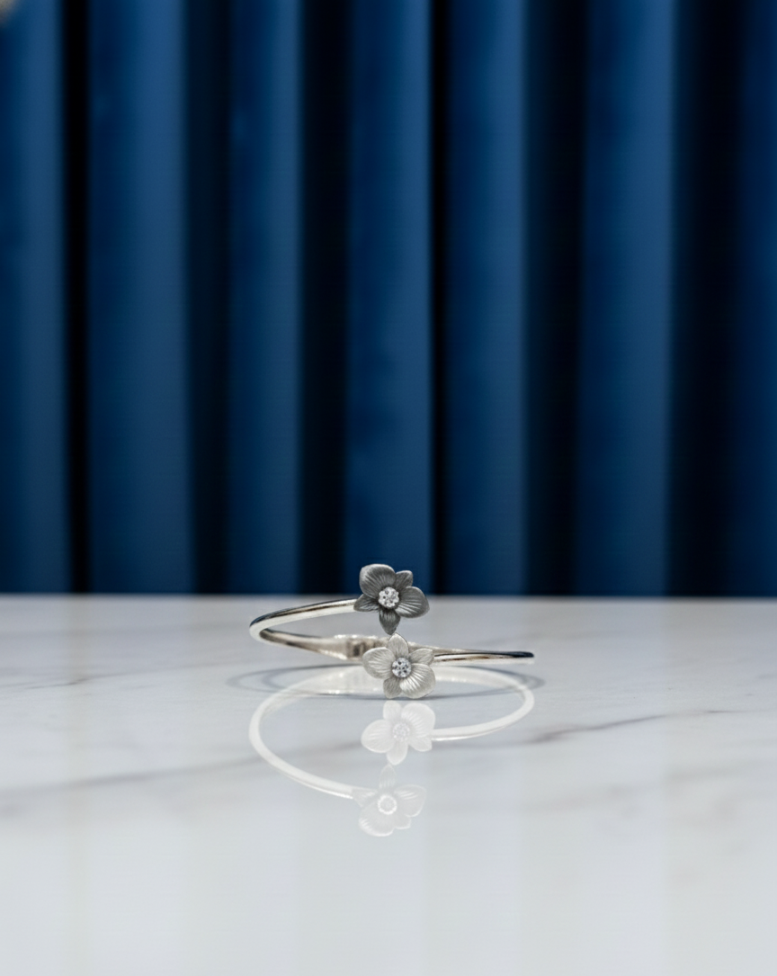 Silver Starlume Adjustable Bracelet | RVK-14