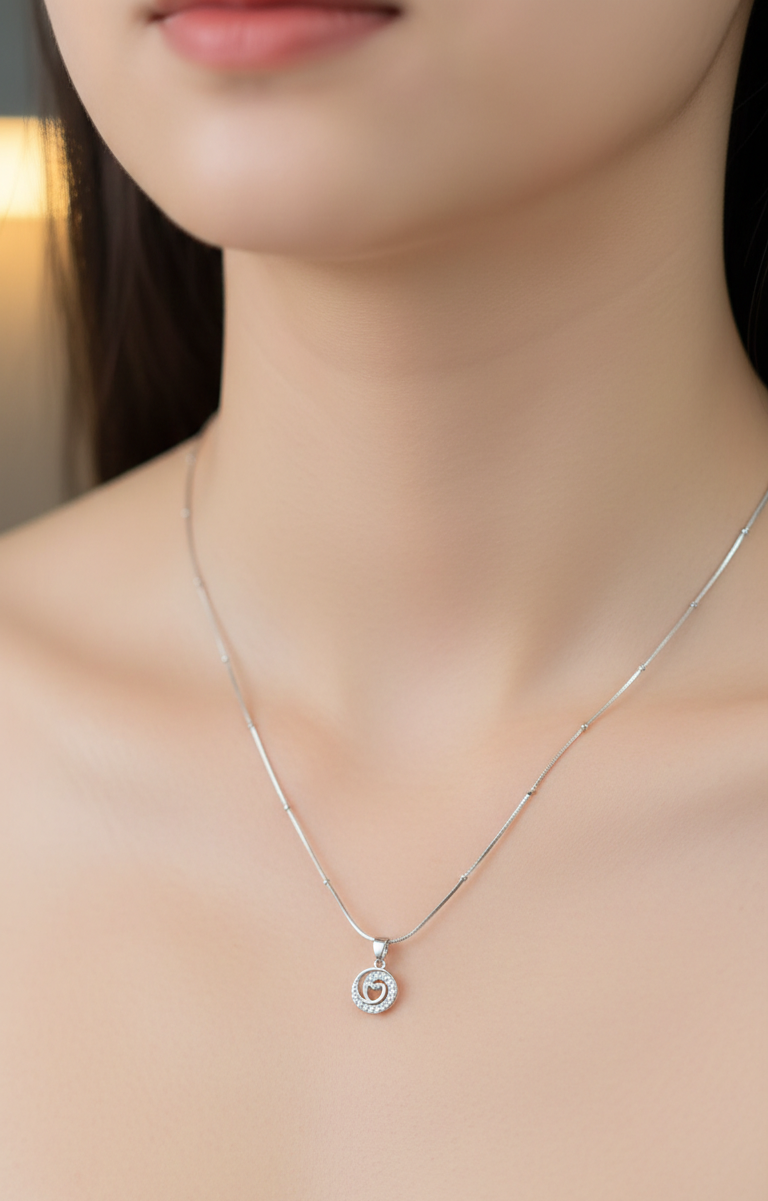 Silver Nebula Grace Pendant | RP-2