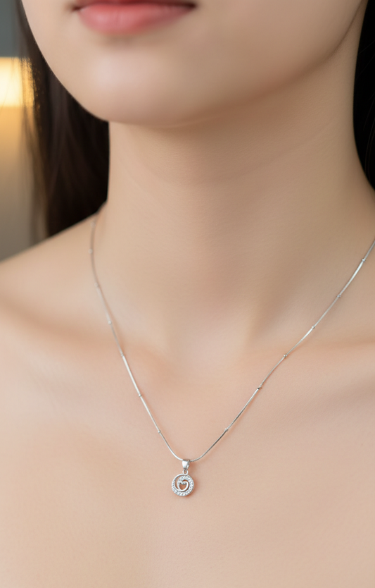 Silver Nebula Grace Pendant | RP-2