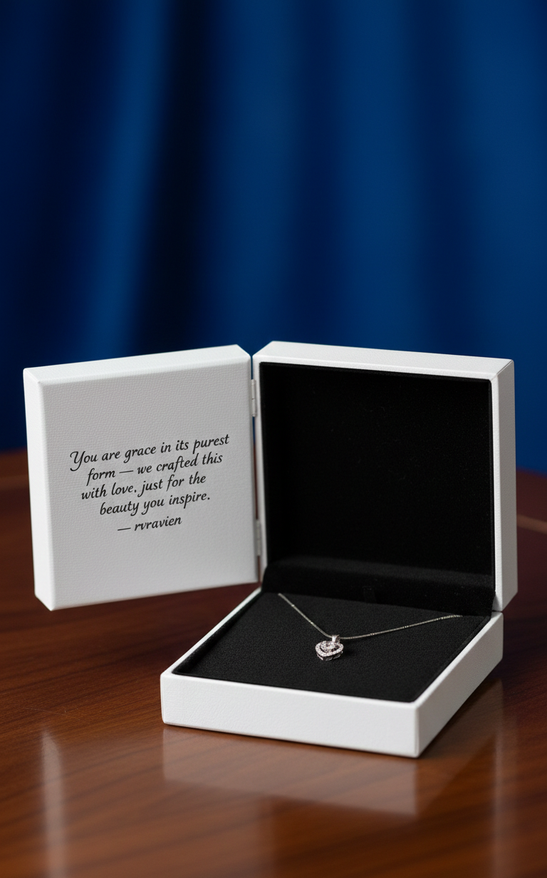 Silver Velvet Radiance Pendant | RP-26