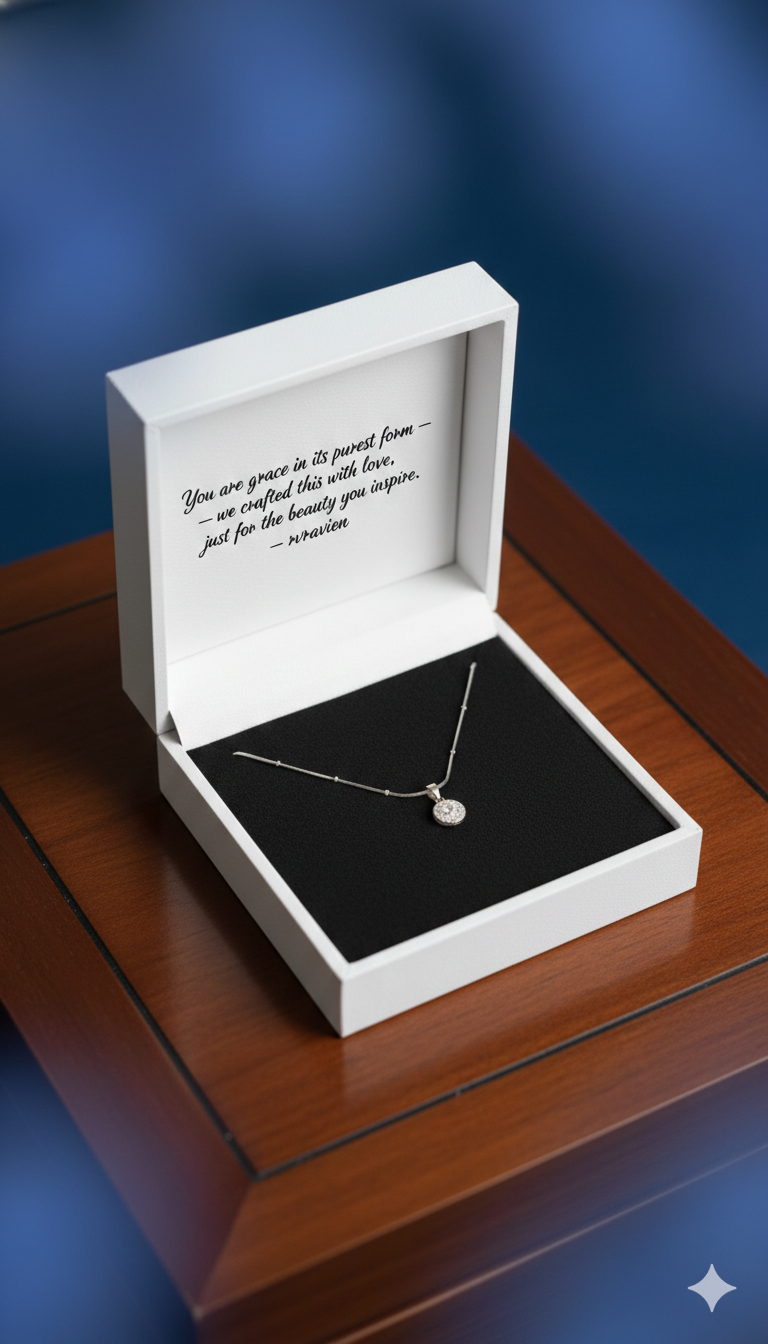 Silver Majestic Essence Pendant | RP-28