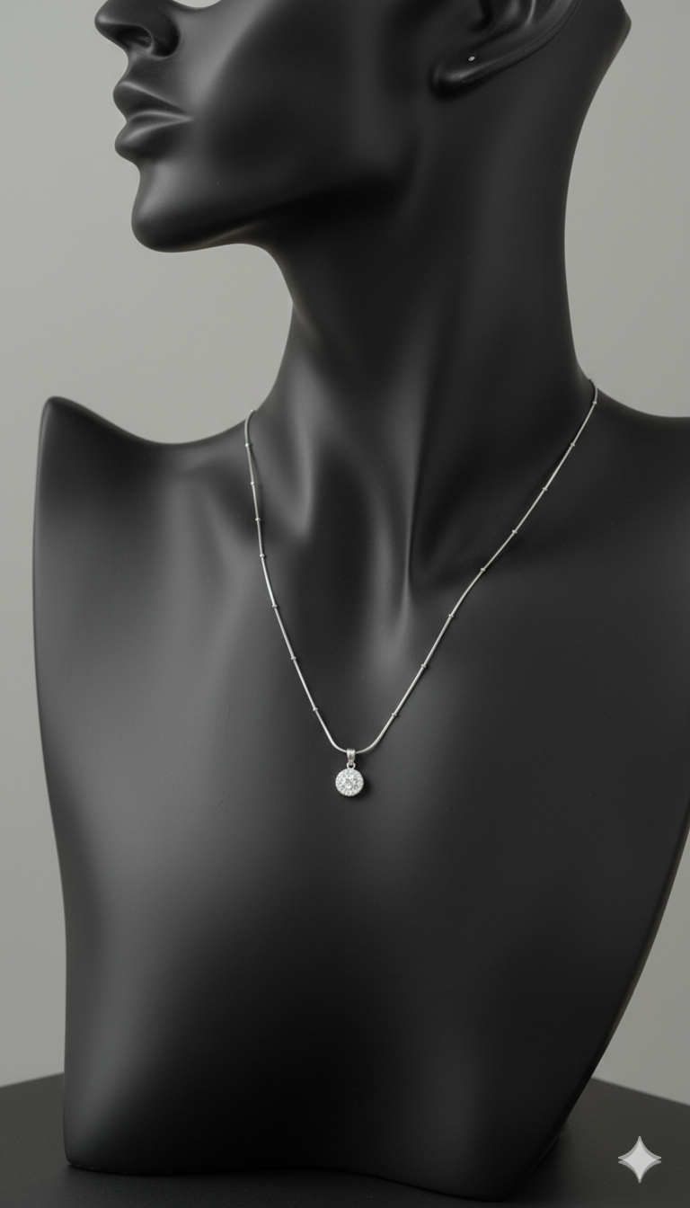 Silver Majestic Essence Pendant | RP-28