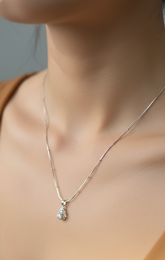 Silver Eternal Form Pendant | RP-29