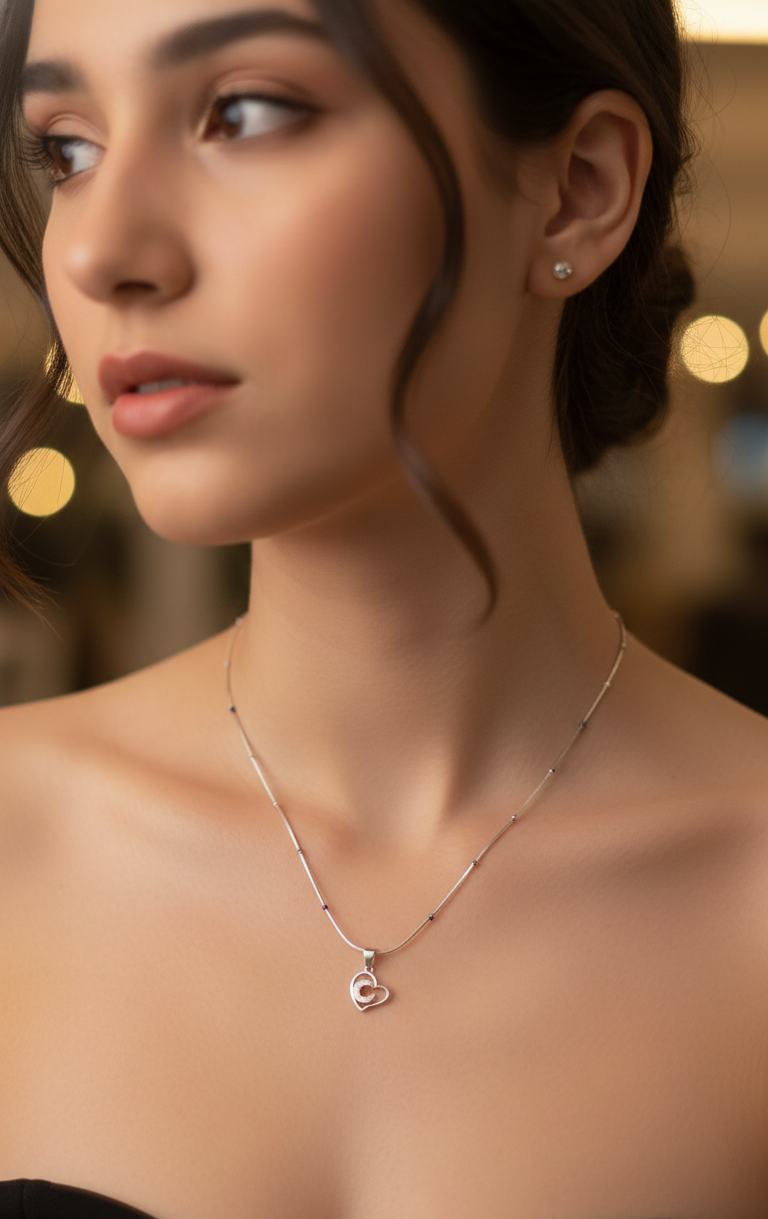 Silver Lunaris Heirloom Pendant | RP-3