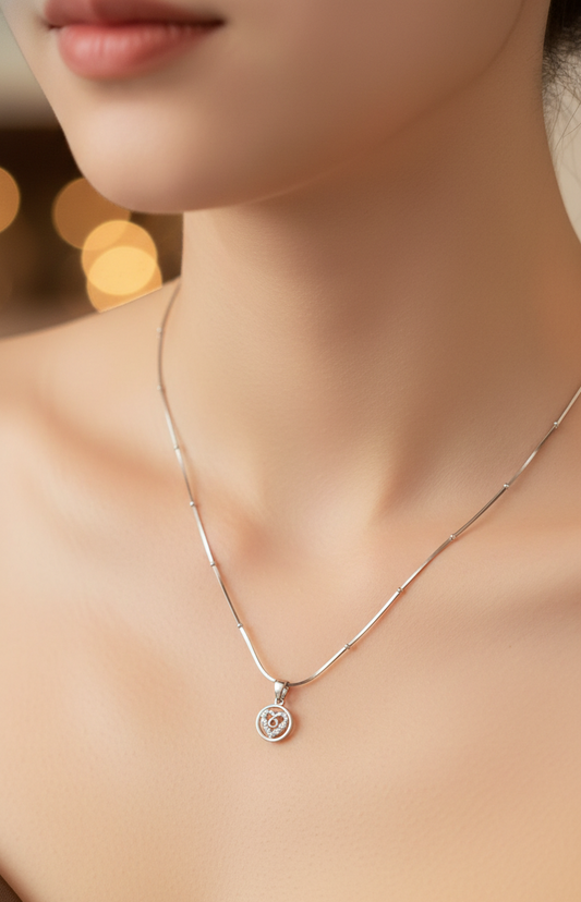 Silver Pureline Heirloom Pendant | RP-30