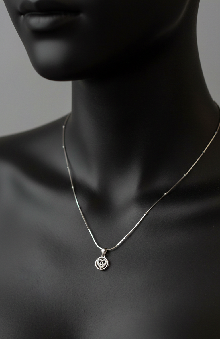 Silver Pureline Heirloom Pendant | RP-30