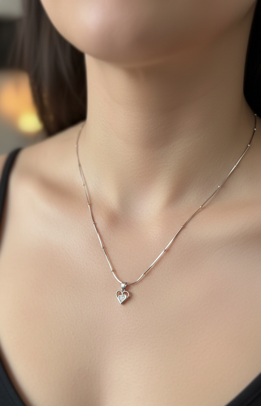 Silver Etherea Heirloom Pendant | RP-34