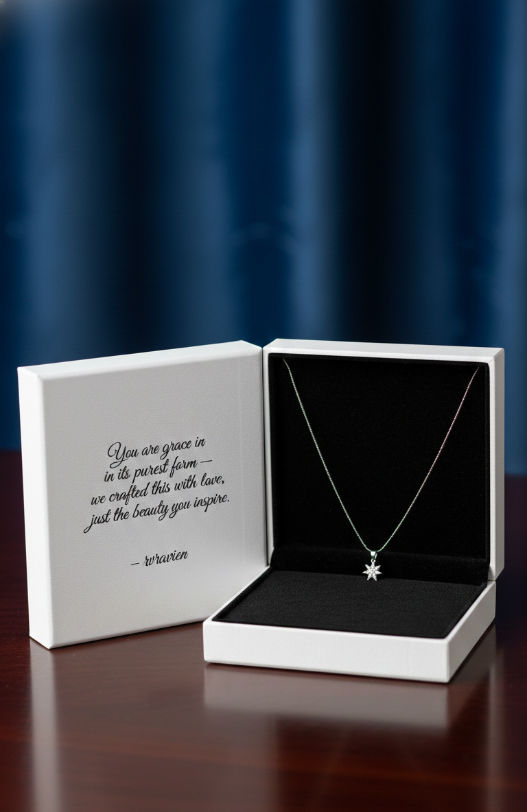 Silver Moonveil Pendant | RP-36