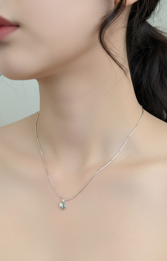 Silver Eclipse Crown Pendant | RP-4