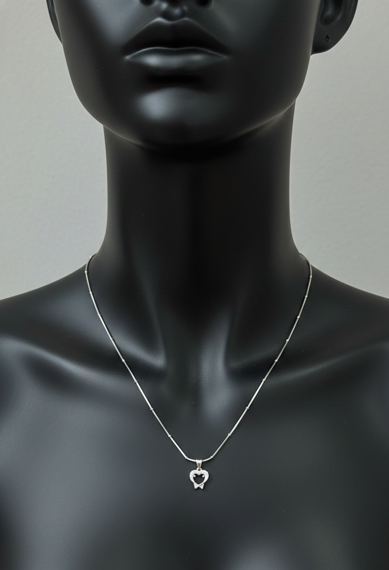 Silver Alpha Grace Pendant | RP-44