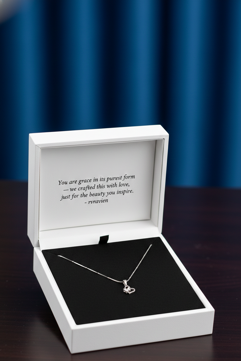 Silver Infinity Crest Pendant | RP-45