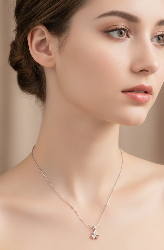 Silver Stellar Edge Pendant | RP-46