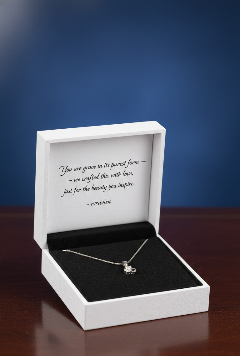 Silver Stellar Edge Pendant | RP-46