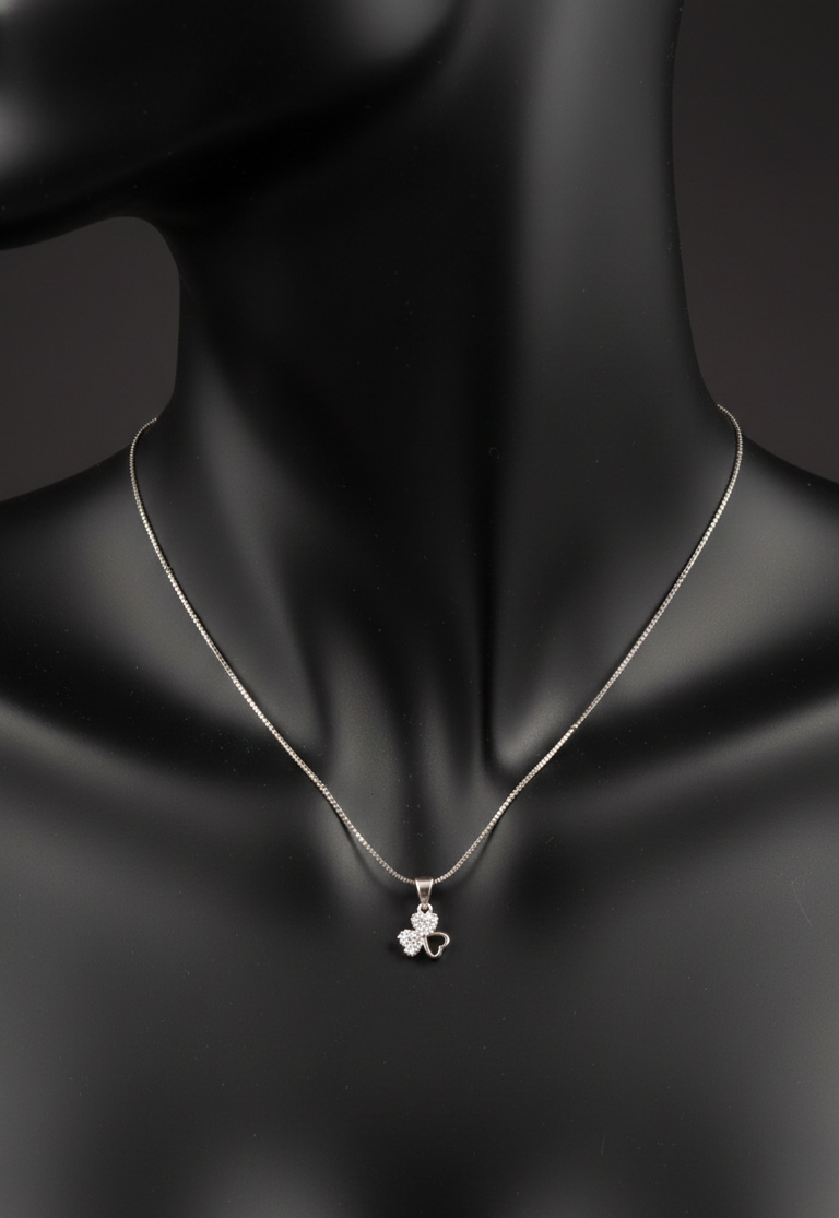Silver Stellar Edge Pendant | RP-46