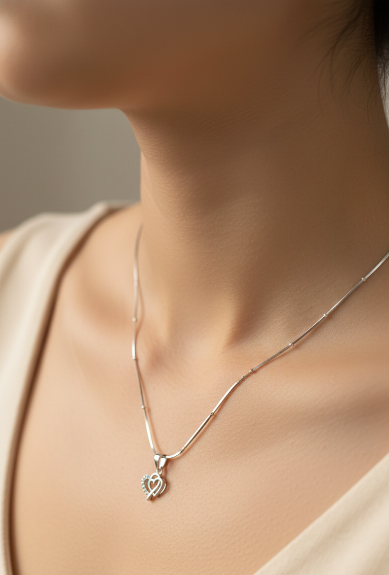 Silver Eternal Radiance Pendant | RP-49