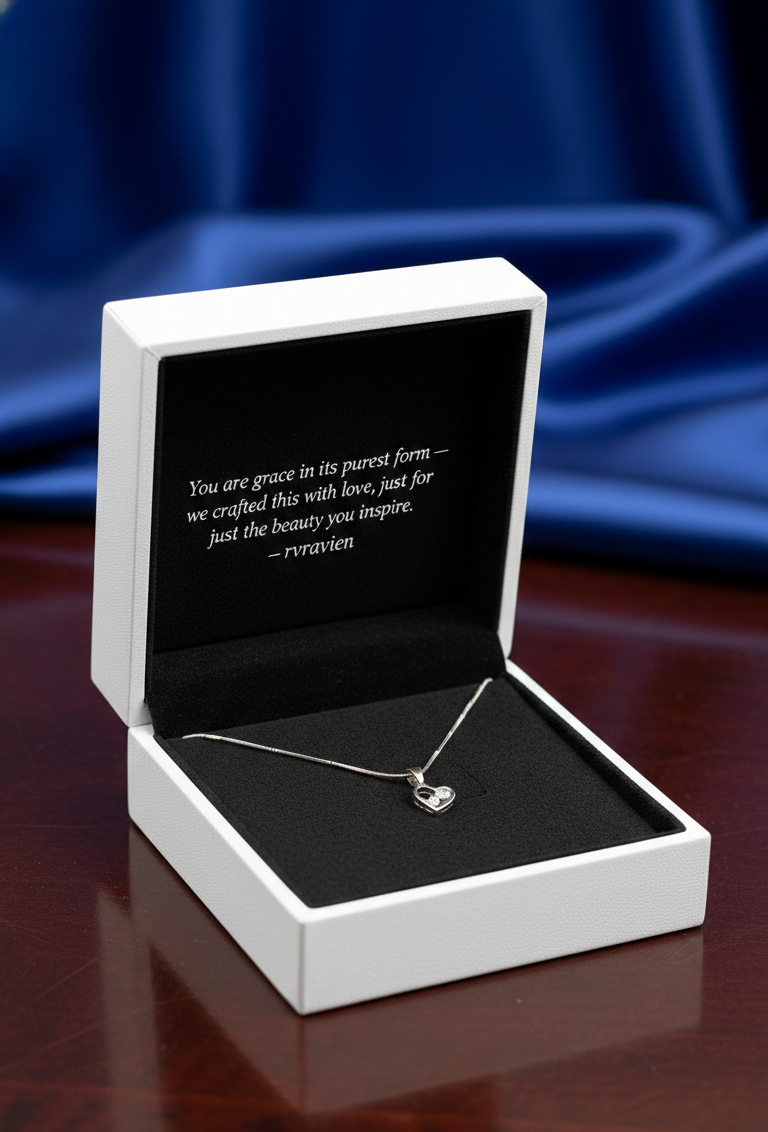 Silver Modern Heirloom Pendant | RP-50