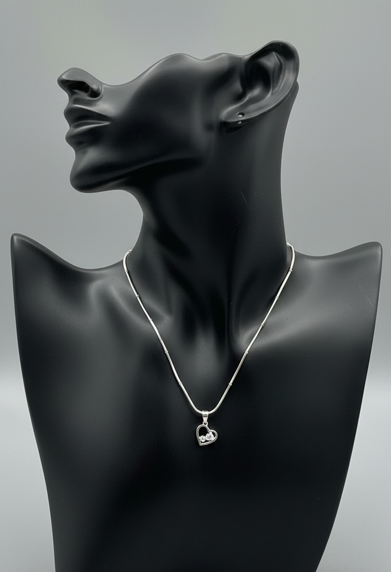 Silver Modern Heirloom Pendant | RP-50
