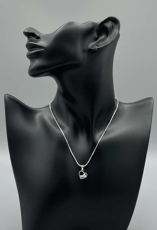 Silver Modern Heirloom Pendant | RP-50