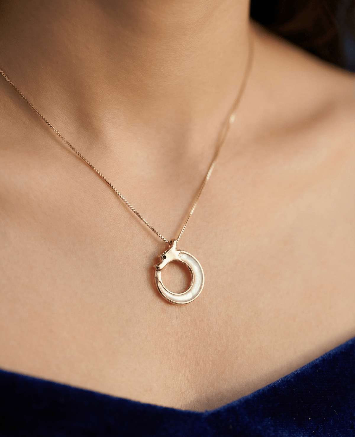 Rose Gold Bloom of Dynasty Pendant | RVP-20