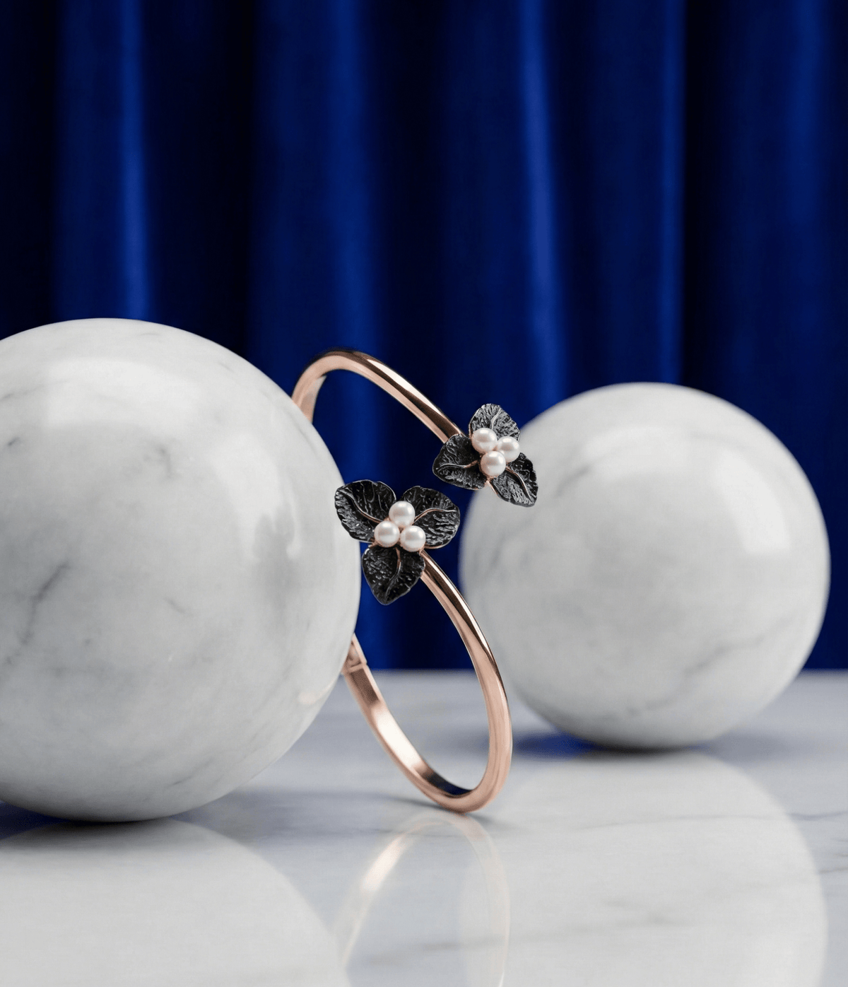 Rose Gold Celestia Adjustable Bracelet | RVK-15