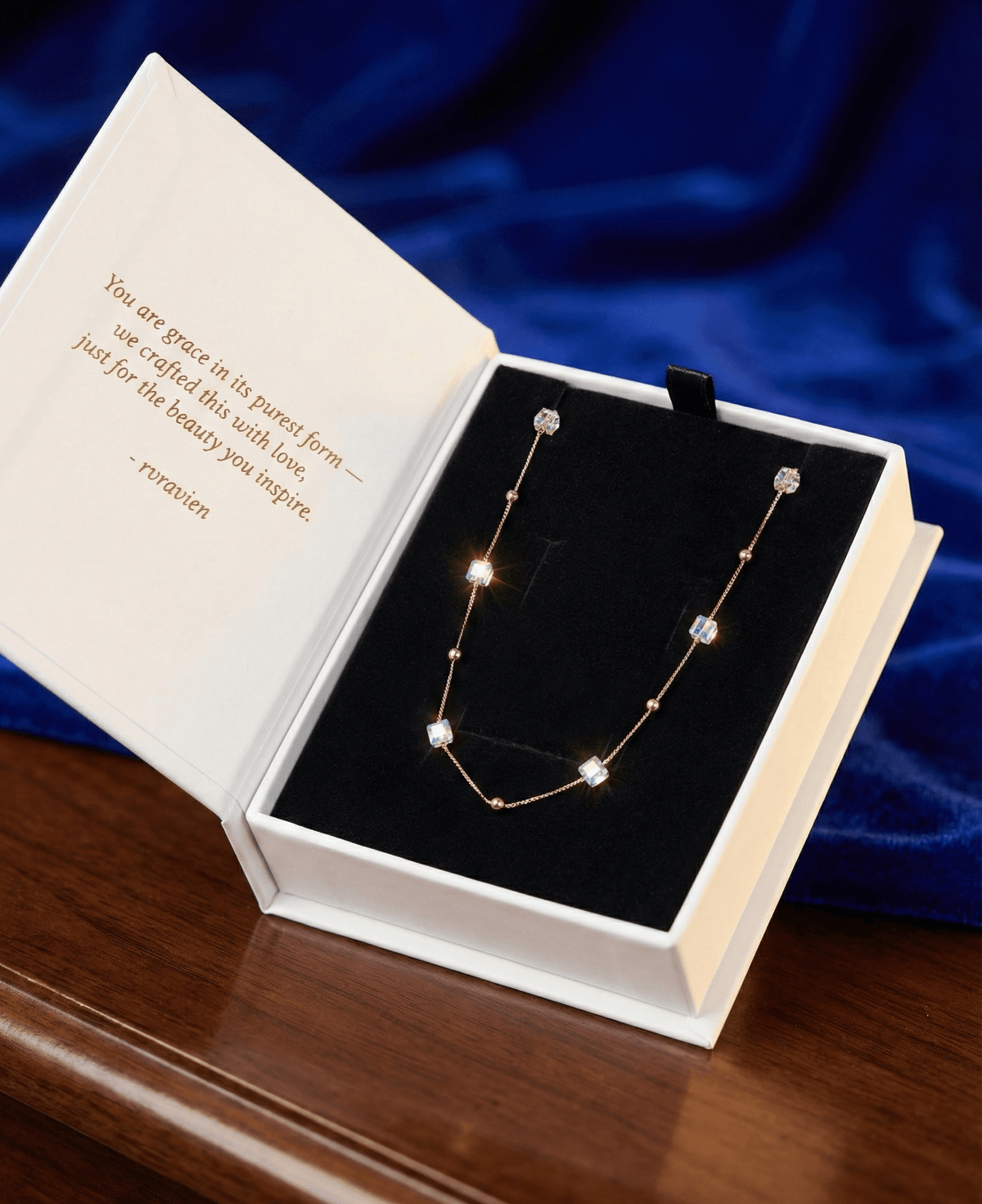 Rose Gold Majesty Pearl Pendant | RVP-21