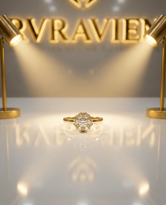 Rose Gold Opaline Grace Ring | RVR-15