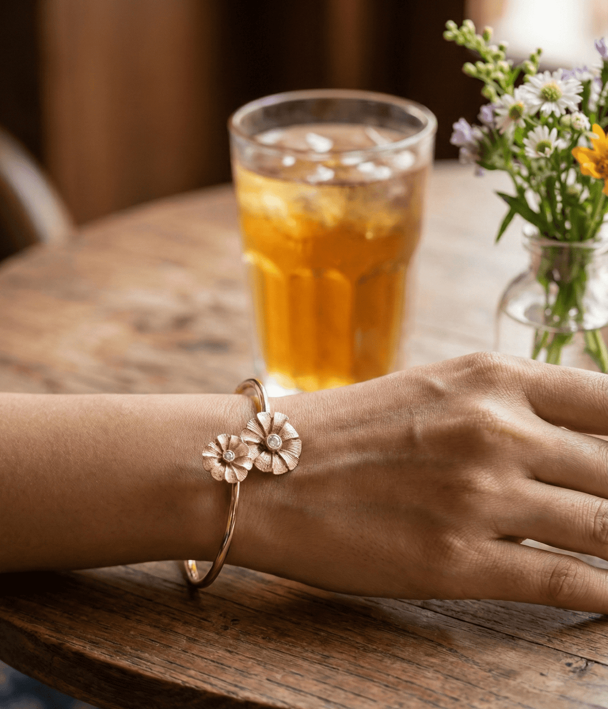 Rose Gold Twilight Adjustable Bracelet | RVK-20