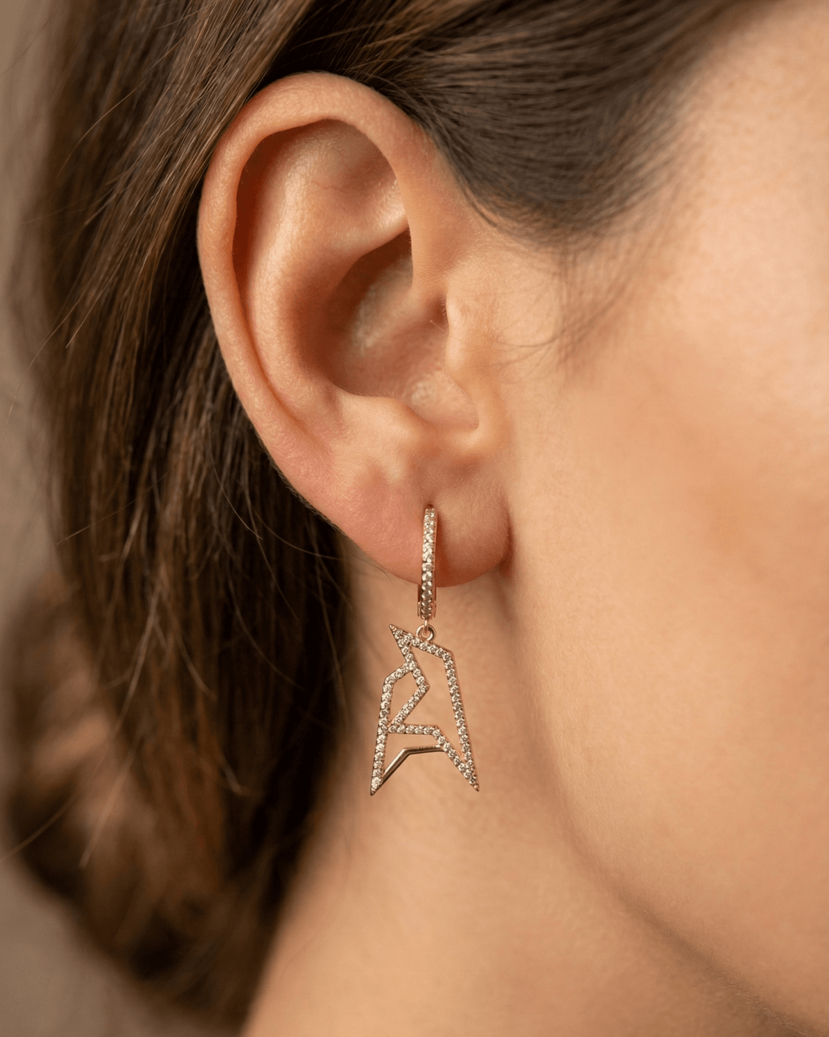 Rose Gold Whisperlux Earrings | RVER-1