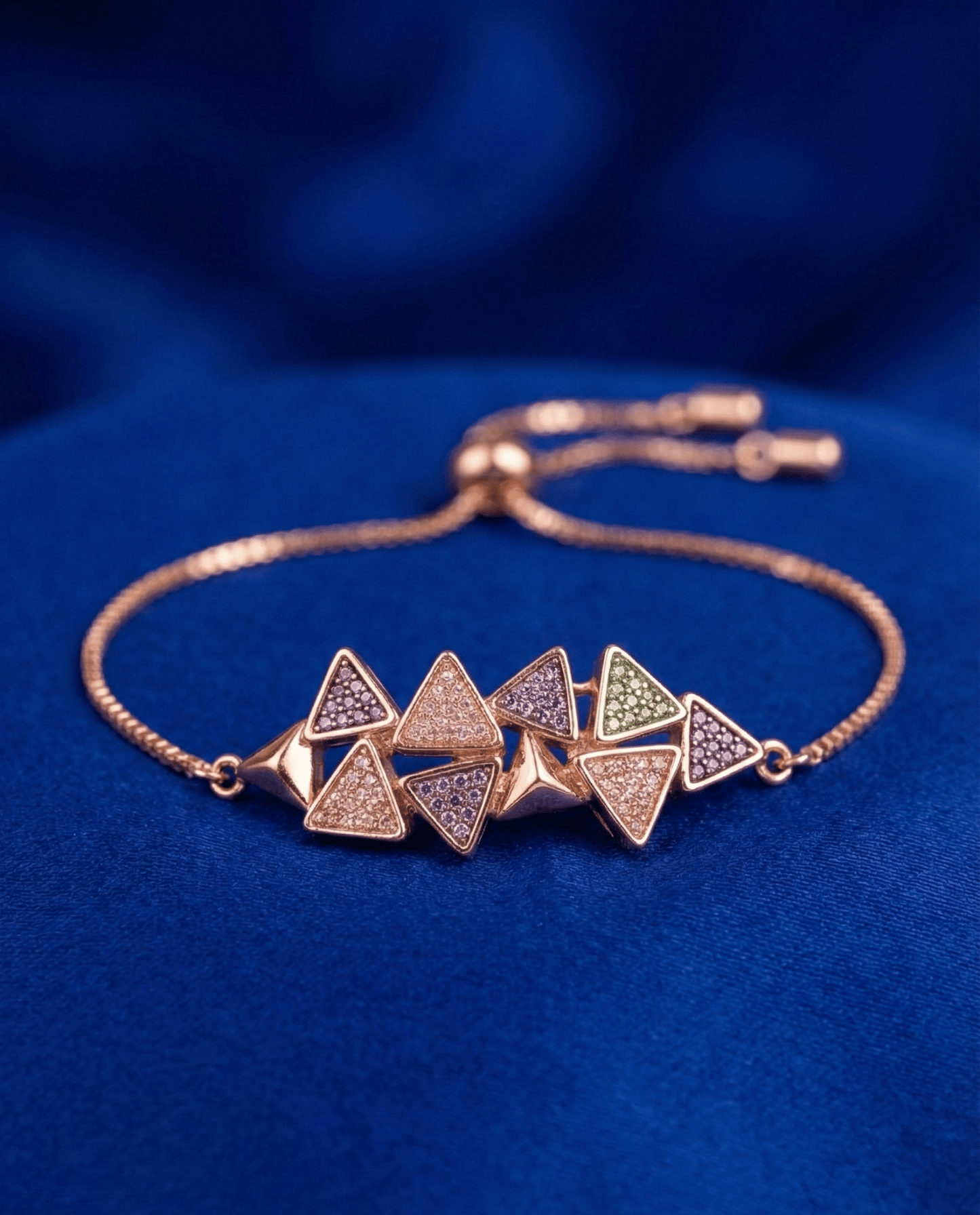 Rose Gold Diamond Aurora Bracelet | RVB2