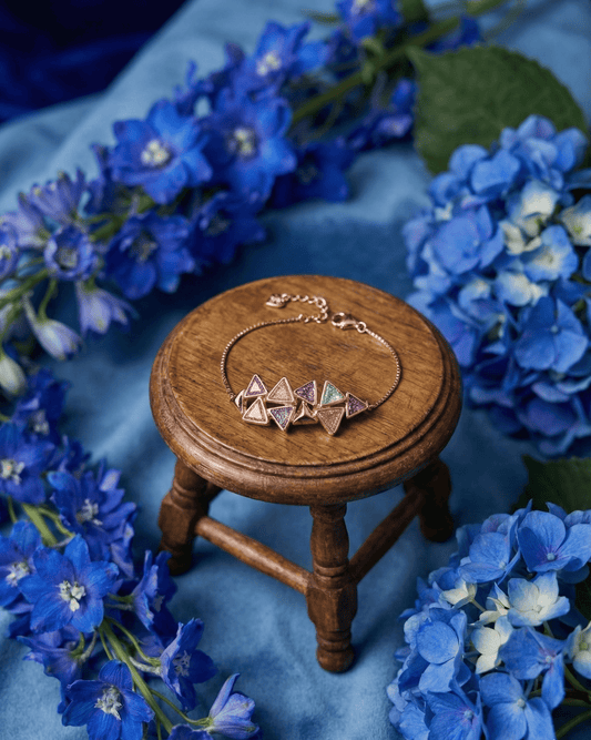 Rose Gold Diamond Aurora Bracelet | RVB2