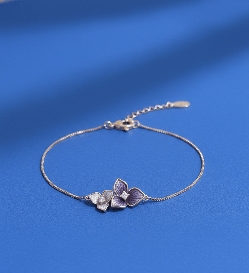 RoseGold Dewline Bracelet| RVB-17