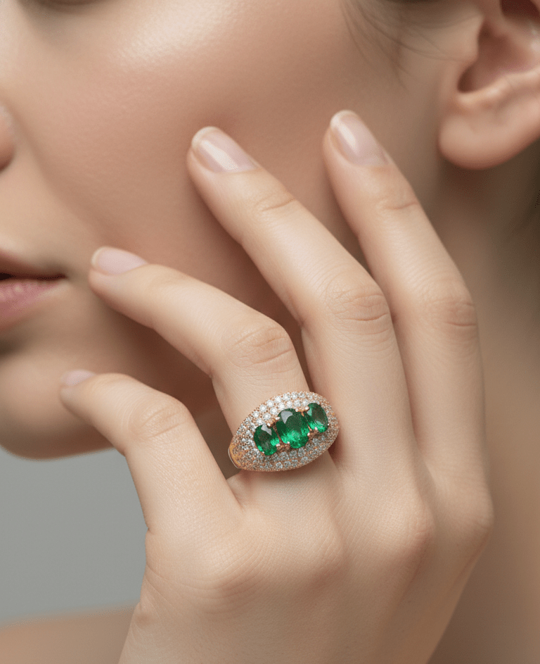 RoseGold Eclipse Ring| RVRRR-37