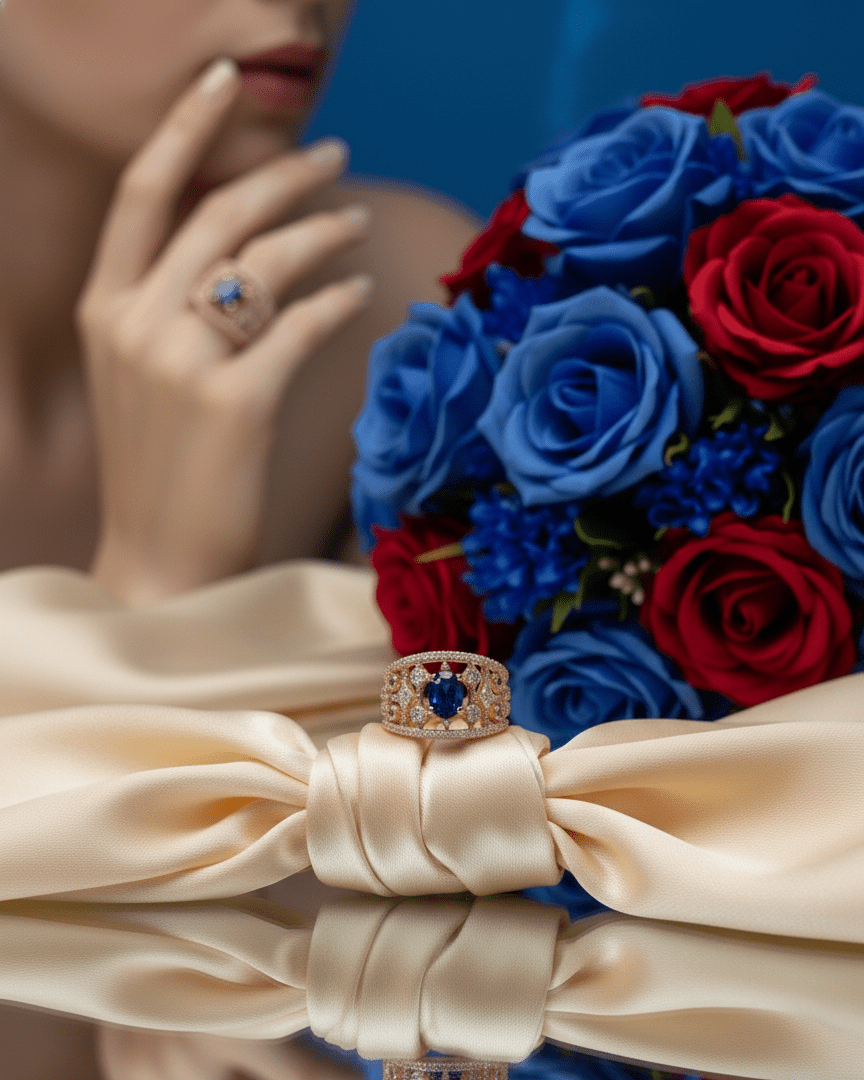 RoseGold Eternal Vow Ring| RVR-3