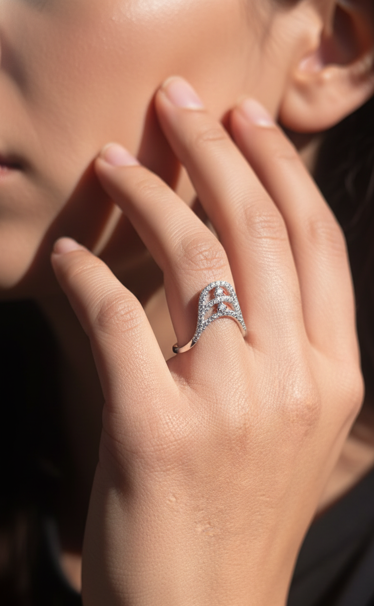 Silver Titan Signet Ring|RVR-10