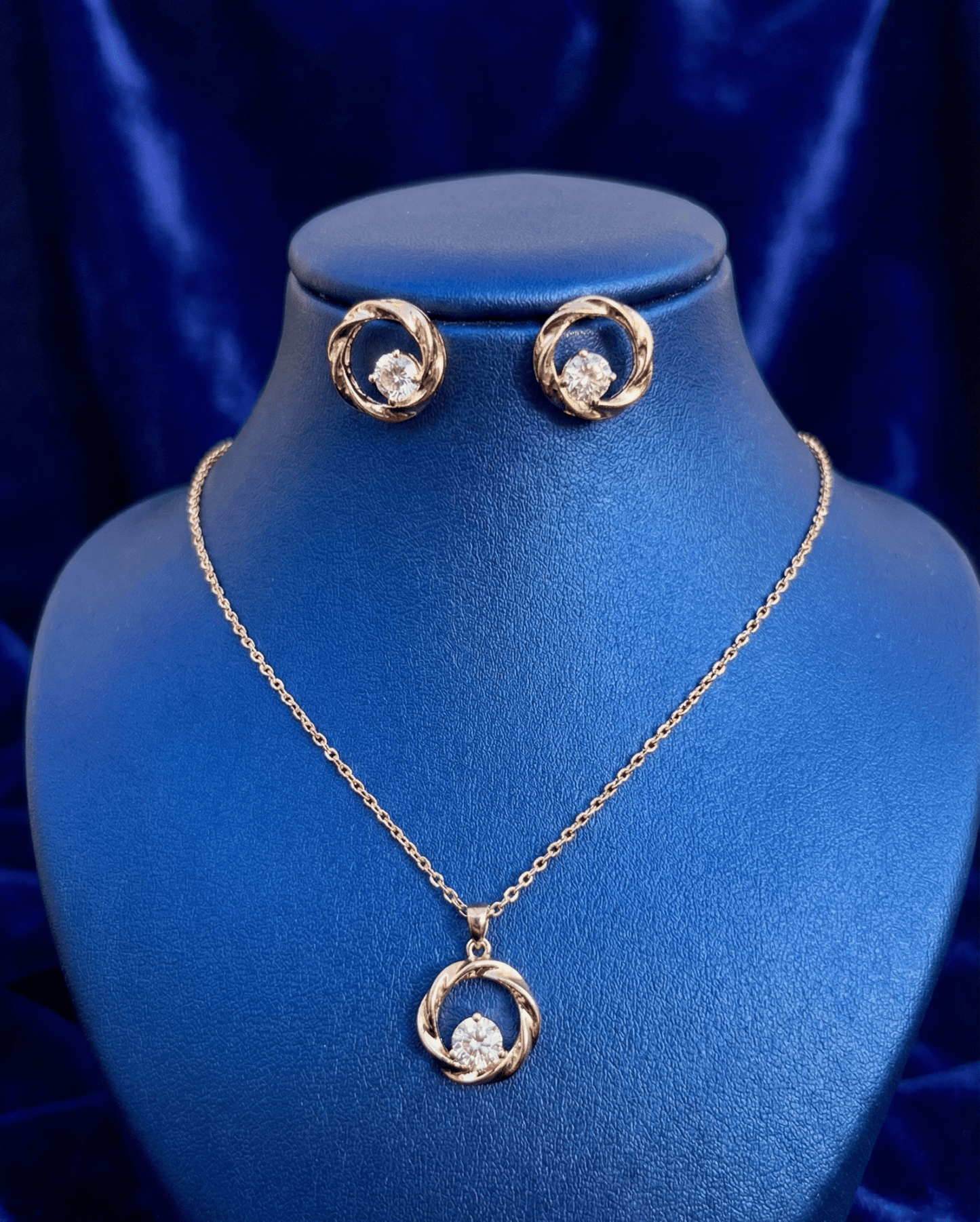 Rose Gold Silver Rosea Set | RVS15