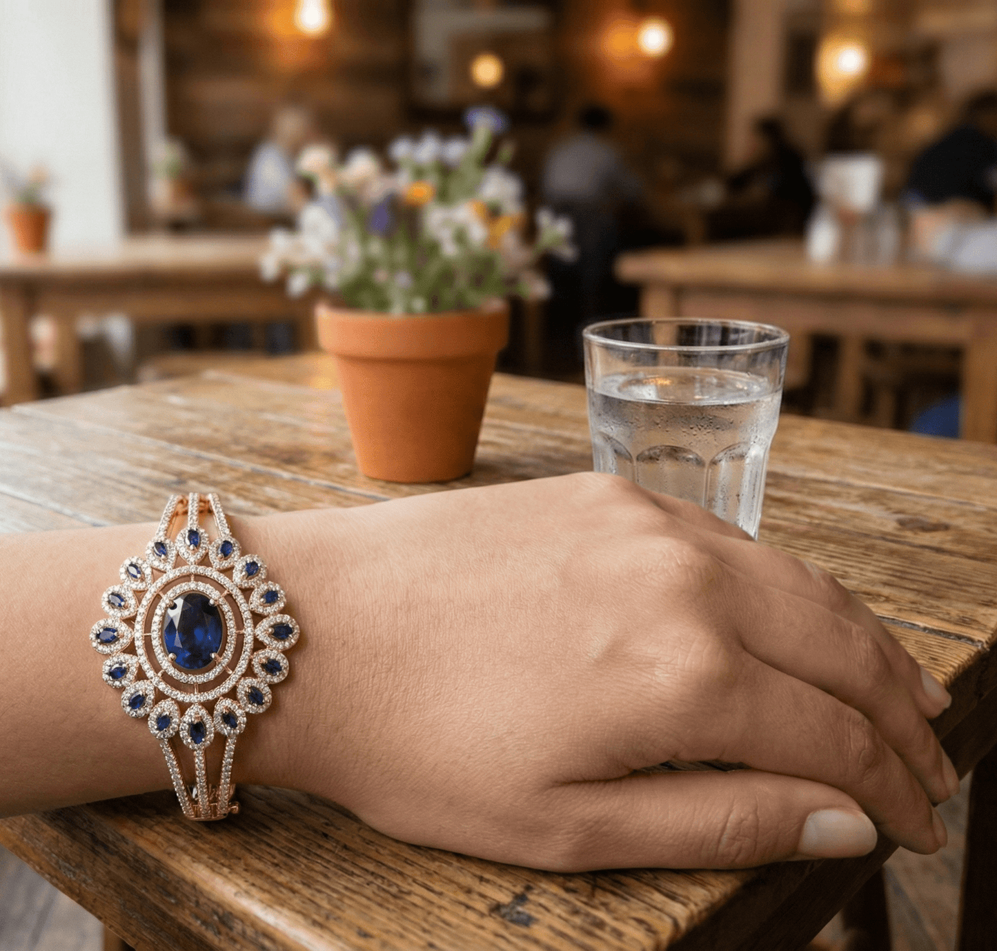 Silver Aegis Luxe Kada | RVKK-8