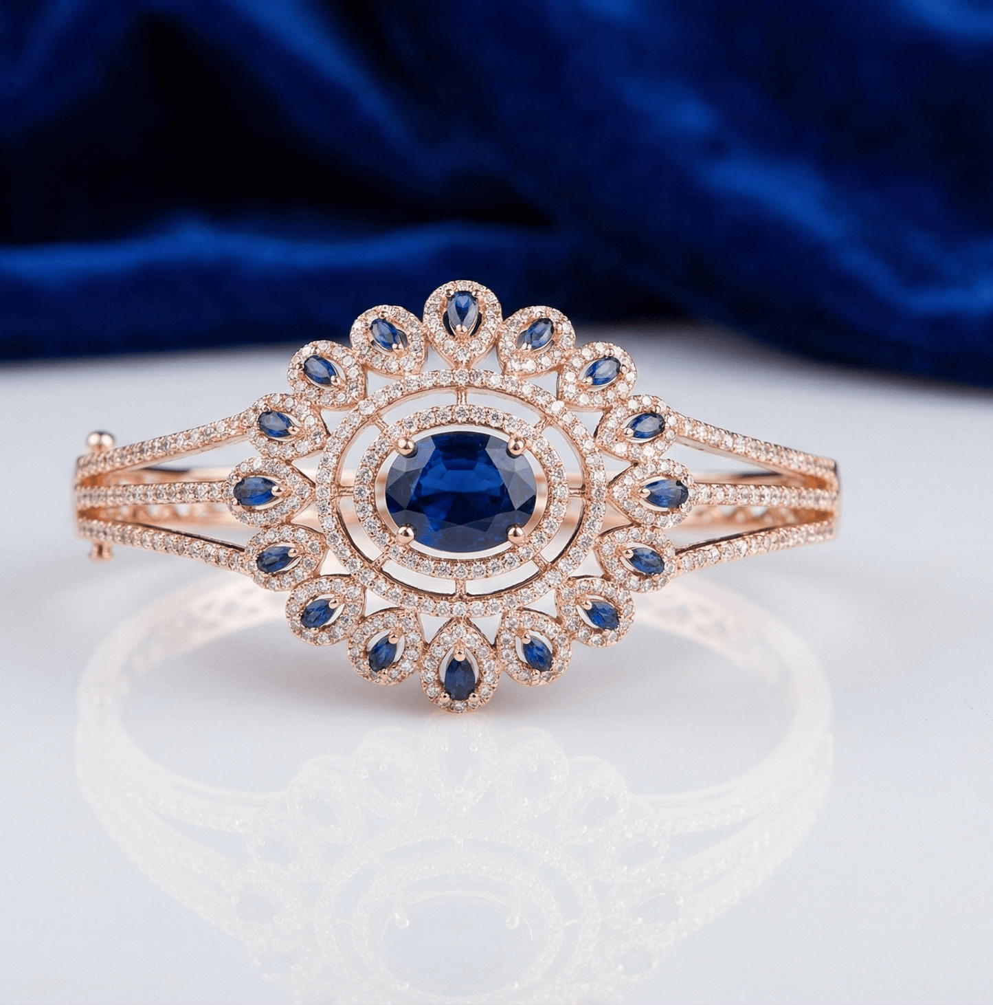 Silver Aegis Luxe Kada | RVKK-8