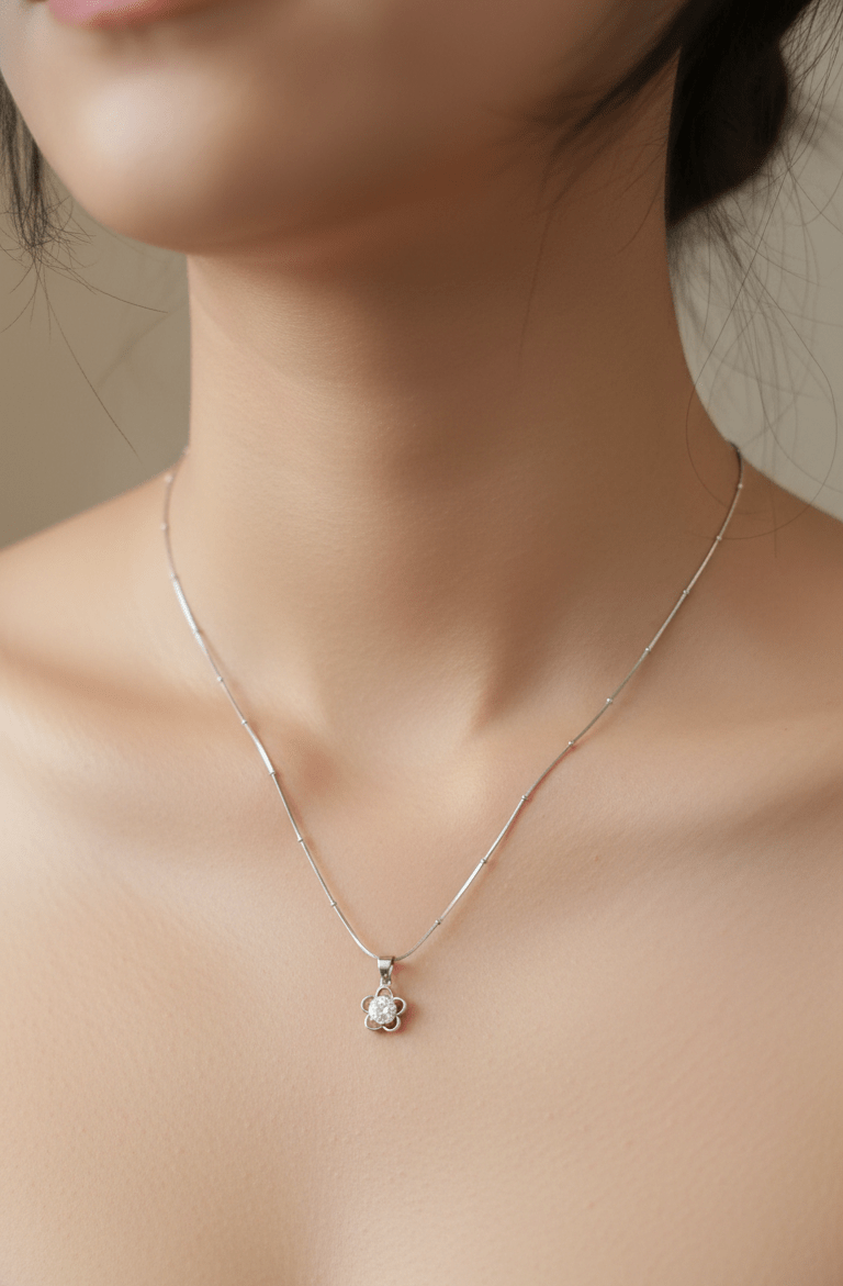 Silver Aristelle Heirloom Pendant | RP-15