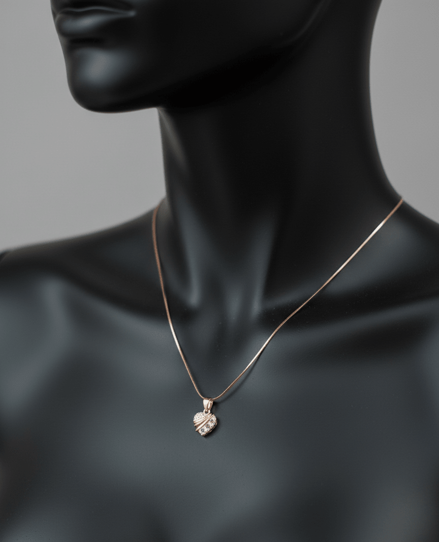 Silver Aurielle Flora Pendant|RG-7