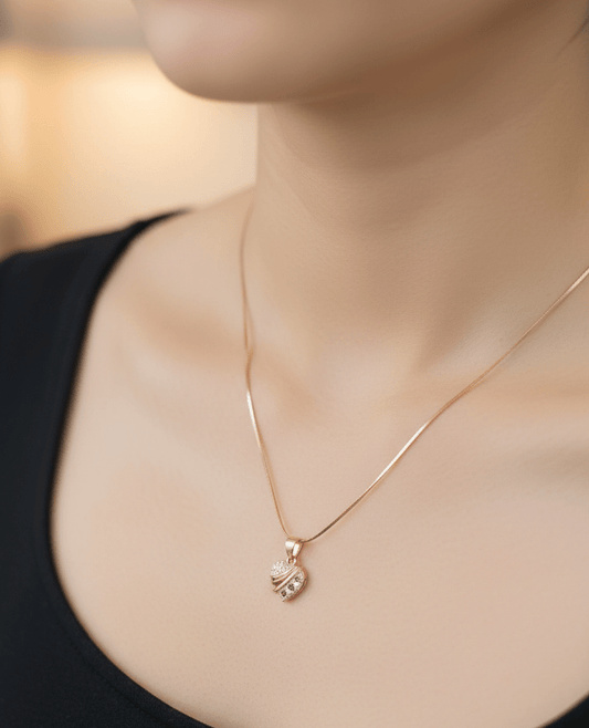 Silver Aurielle Flora Pendant|RG-7