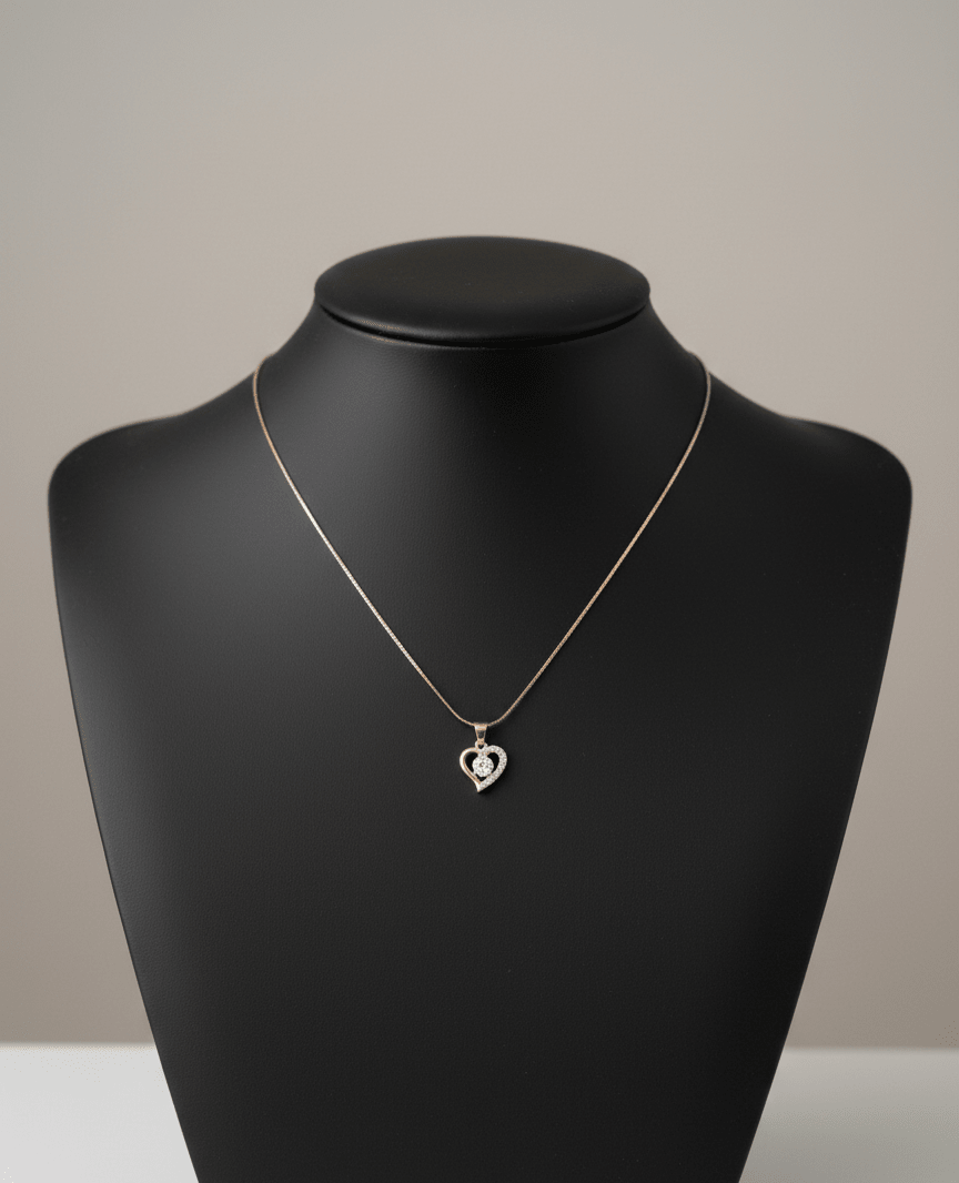 Silver Butterveil Luxe Pendant | RG-19