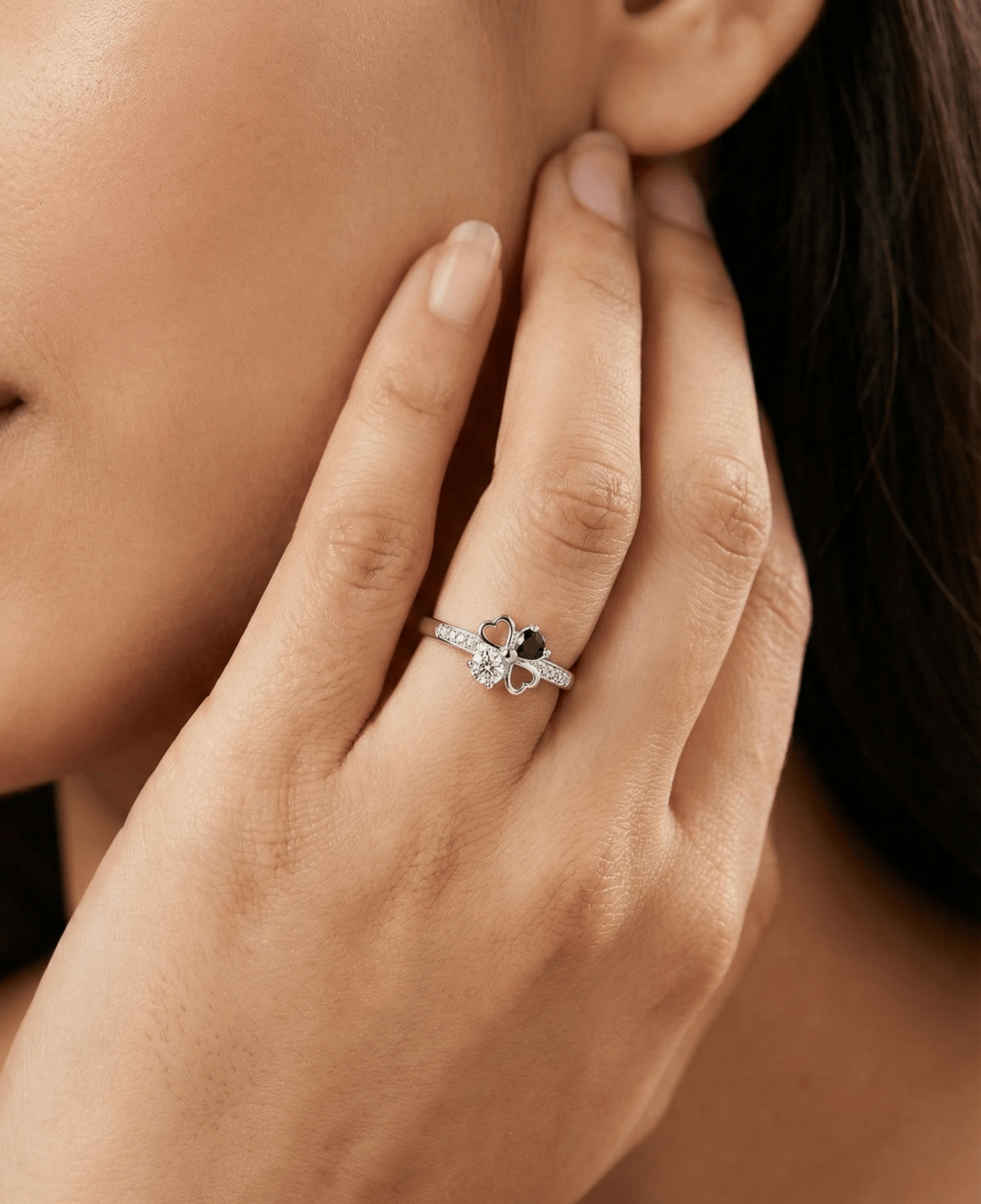 Silver Celestial Halo Ring | RVR-26