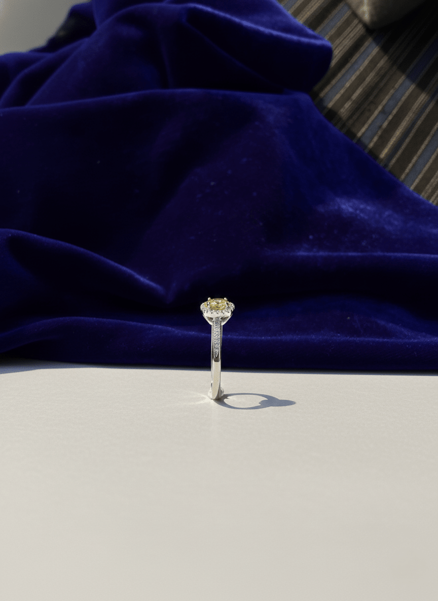 Silver Citrine Ascend Ring | RVR-12