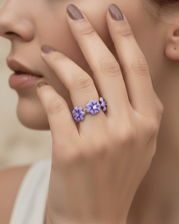 Silver Cosmic Arc Ring | RVRRR35