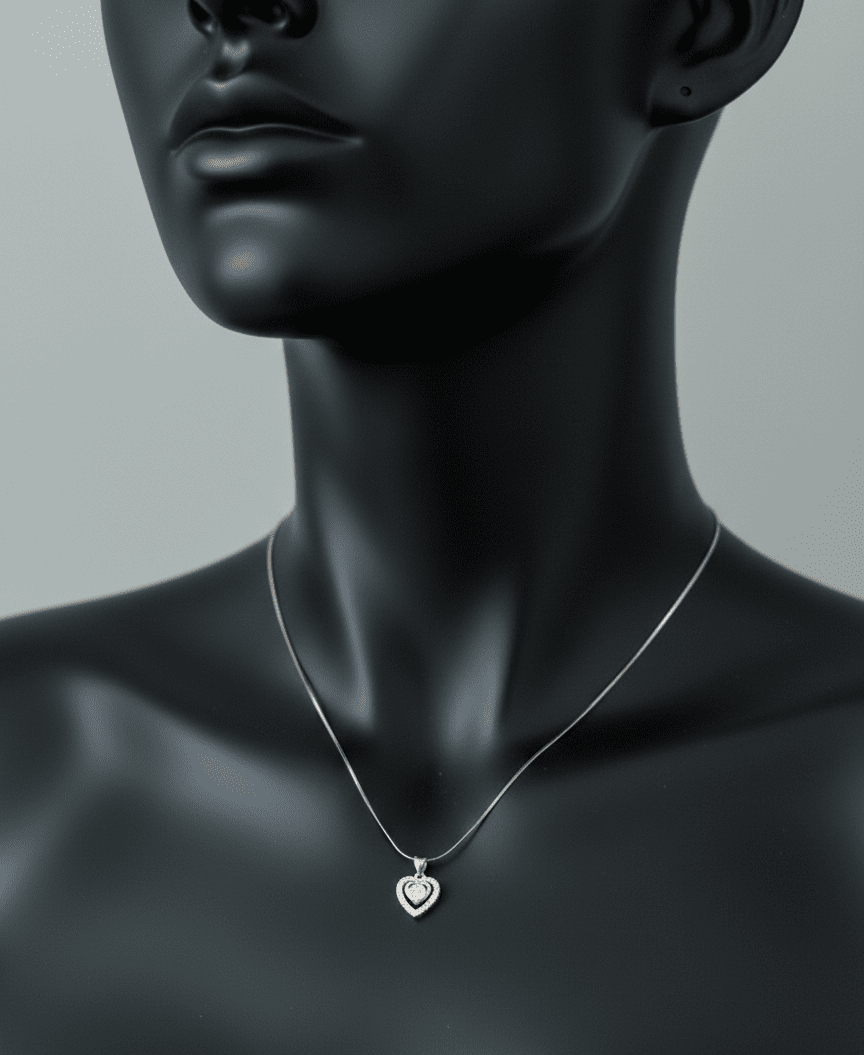 Silver Crystal Nectra Pendant | RG-24